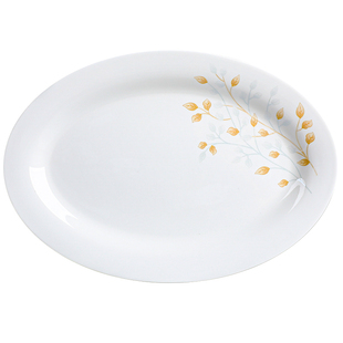 骨瓷鱼盘北欧创意蒸鱼盘子家用新款2021网红大号陶瓷装鱼菜盘餐盘