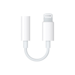【苹果原装 假一罚十】Apple/苹果耳机转接头Lightning转3.5圆孔转换器线iPhone17/12/13/14 /15/16Pro max