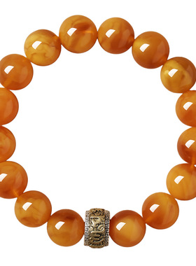 非遗严选宫廷御用级蜜蜡手串