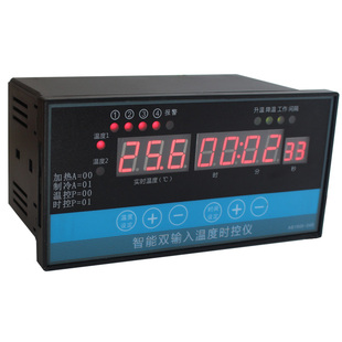 厂家直销多路双探头输入温度时控仪阶梯温控器调节开关温度控制器