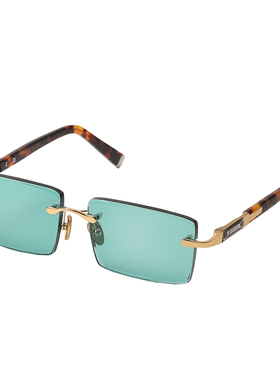 天然水晶石头眼镜绿色个性太阳镜