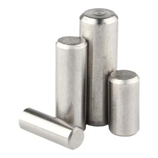 304不锈钢圆柱销 定位销固定销轴实心销子销钉M2M3M4M5M6M8M10M12