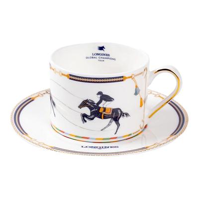 RoyalDutch马术冠军赛咖啡杯碟