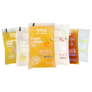 雪米乐童年冰袋沙冰饮料演唱会音乐节袋装饮料多种口味风味冰包夏