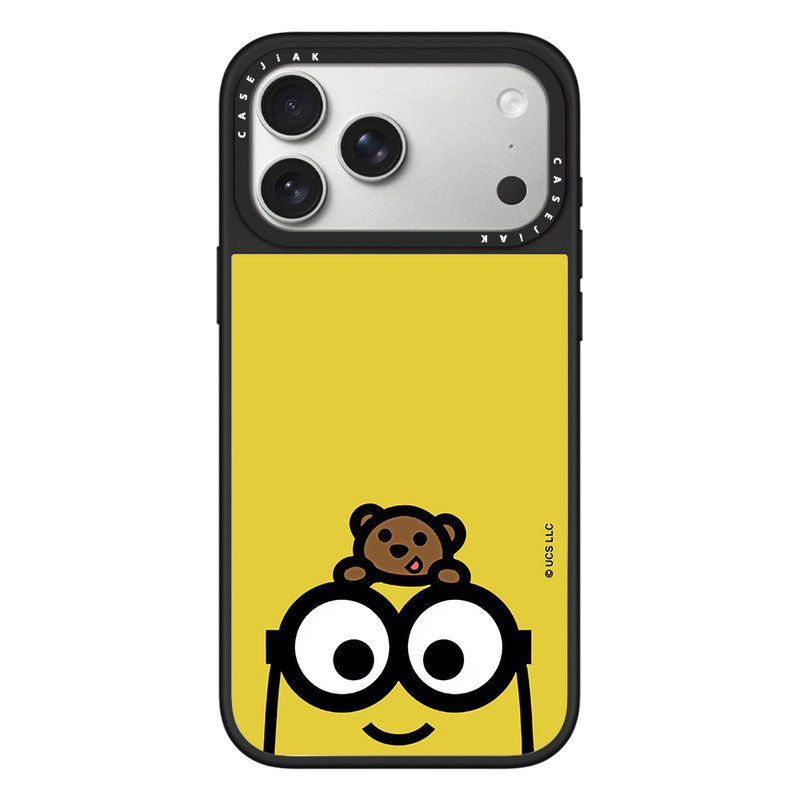 CASEJiAK小黄人适用于苹果18 17Pro Max手机壳iPhone17 16Pro Max12 13 14 15Pro/plus磁吸air手机防摔保护套