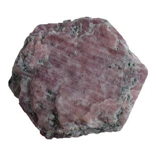 水玉冰魄红宝石把玩手把件天然红刚玉原石原矿DIY毛料雕刻料