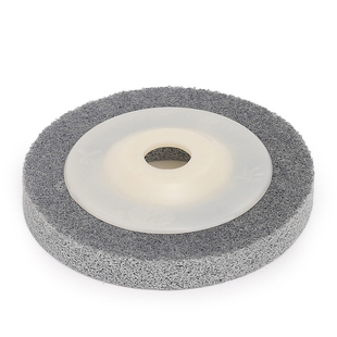 100型尼龙轮纤维抛光轮 角磨机专用金属拉丝打磨白鸽不锈钢抛光片