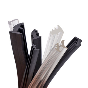 塔型防水防尘门窗玻璃密封条月牙形窗户填缝隙胶条T型硅胶密封条