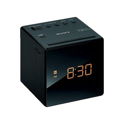 【日本直邮】索尼时钟闹钟收音机ICF-C1 FM/AM兼容 100V 黑色