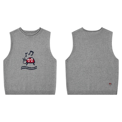 树树脆脆乐园瓢虫毛线马甲