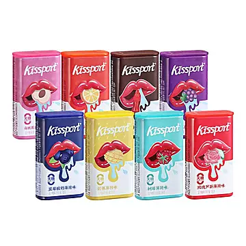 拍10件！kissport无糖薄荷糖
