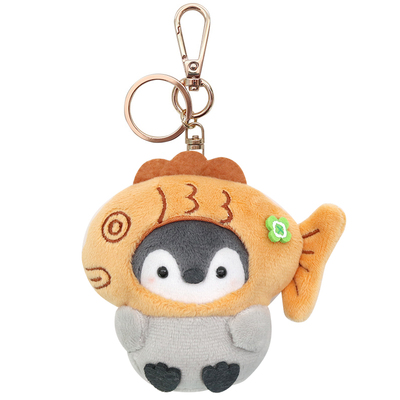 日系企鹅挂件鲷鱼烧miu系包包挂饰优质钥匙扣毛绒公仔圣诞礼物