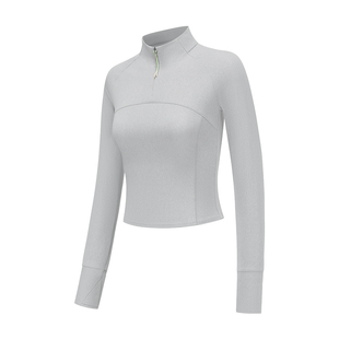 粒子狂热丨运动长袖女秋冬弹力亲肤废土风上衣TP028