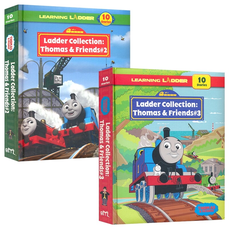 Learning Ladder Collection Thomas & Friends 学习阶梯系列 托马斯和他的朋友们合集 2&3 分级阅读 全彩桥梁读物 英文原版图书