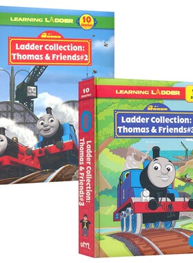Learning Ladder Collection Thomas & Friends 学习阶梯系列 托马斯和他的朋友们合集 2&3 分级阅读 全彩桥梁读物 英文原版图书