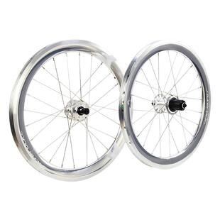 SILVEROCK SR38A鸟车birdy折叠车20寸406轮组改装8-11速刀圈碟V刹