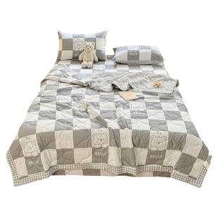 夏凉被夏季空调被可机洗水洗夏天薄款被子学生宿舍床2025新款夏被