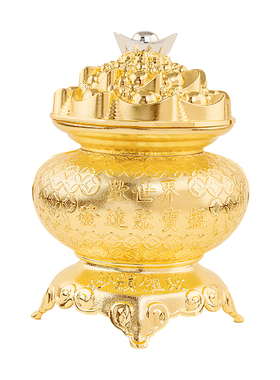 习习李居明正品2024甲辰年吉祥物工艺品可放任意方位聚宝盆音乐盒