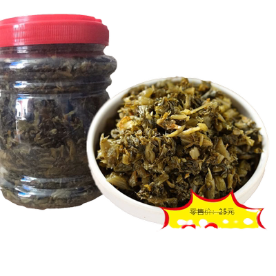 福建福安特产炒光饼酸菜拌面小吃菜心腌制咸菜酱菜水吉糟菜800g