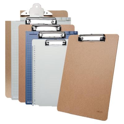 得力木板学生写字多规格文件夹