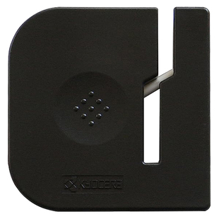 KYOCERA日本进口磨剪刀神器陶制料理美工家用厨房磨剪子专用工具