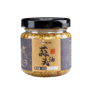 粤小厨蒜头油家用潮汕特产炸蒜头酥调味料葱油商用官方旗舰店