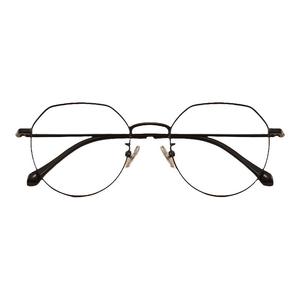 超轻纯钛近视眼镜女专业网上可配度数素颜眼睛框架复古大脸显瘦男