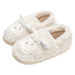 包跟棉拖鞋女款冬季可爱2025新款月子毛毛绒拖鞋冬天棉鞋女冬家居