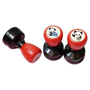 老师批改检查作业评语熊猫表情包印章教师用小学生表扬奖励评语章