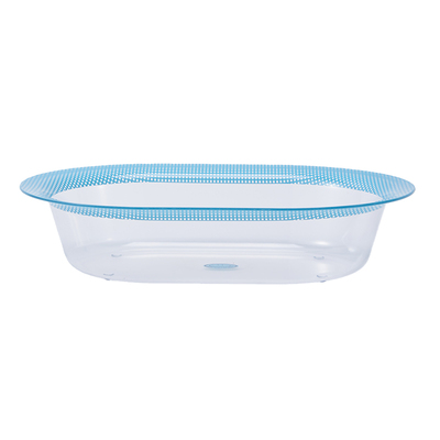 创意方格纹！客厅高档家用果盘