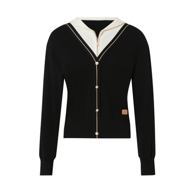 个性拼接针织衫ELSEWHERE珂思