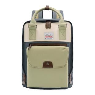 osoce斯哲双肩包女大学生书包S178男士户外旅行电脑背包轻便休闲