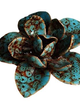 欧式陶瓷花朵造型摆件香托