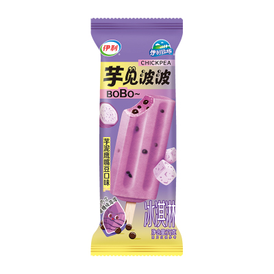 伊利中国-18℃芋见波波雪糕