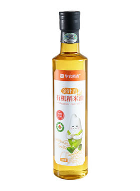 华农稻香金针香有机稻米油500ml