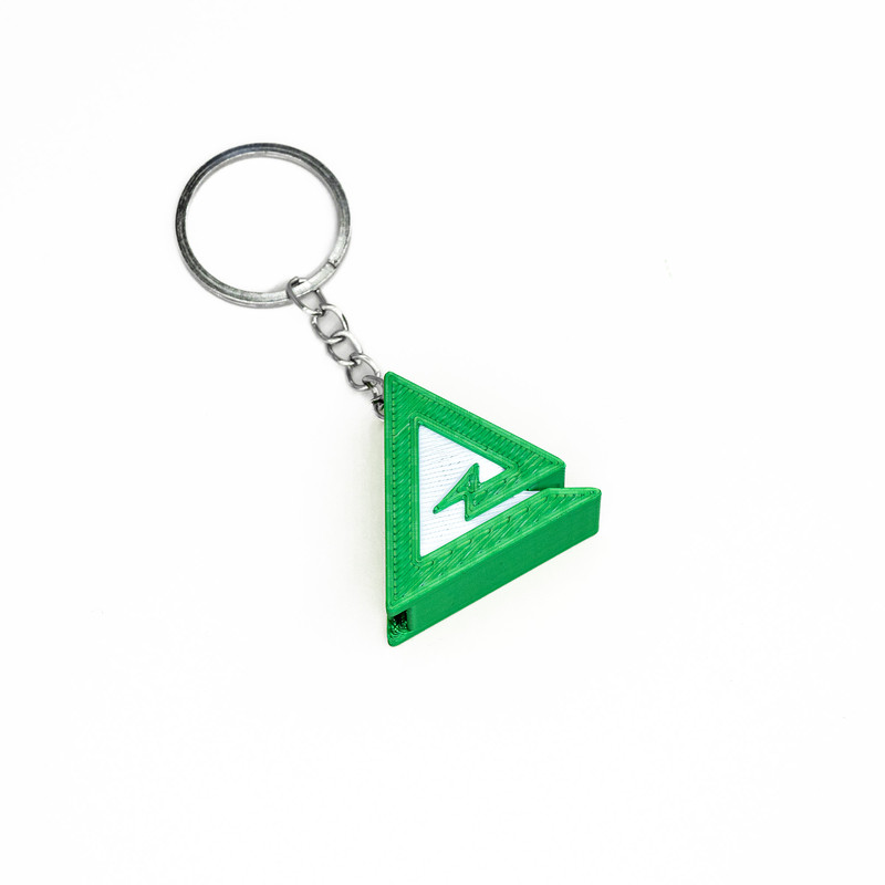 三角洲3D打印LOGO手办挂件礼物