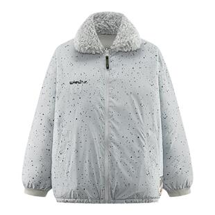 eral  nc短款羽绒服男女秋冬2024新款百搭实用保暖两面穿情侣外套