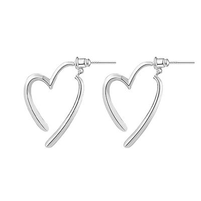 玫瑰的故事刘亦菲同款爱心耳环