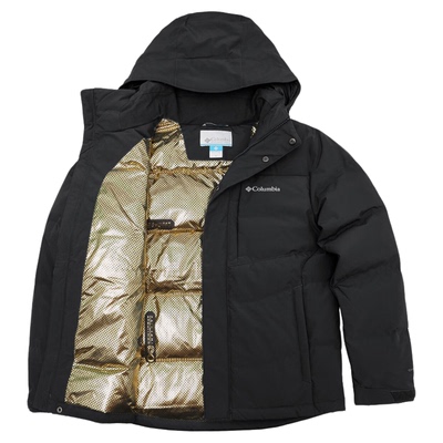 哥伦比亚户外金点热能保暖羽绒服男秋冬新款700蓬鹅绒外套XE3760