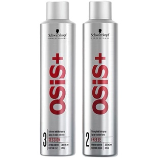 进口施华蔻发胶喷雾强力定型男女士刘海自然蓬松头发清香造型干胶