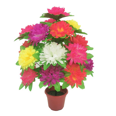 清明仿真花花束上坟扫墓花批发