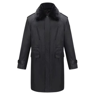 军棉大衣长款防寒加厚常服大衣男正品保安棉服棉大衣棉袄加长过膝