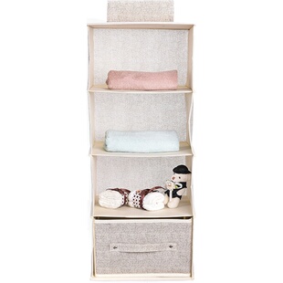 多层衣柜挂式收纳袋 衣橱牛津布挂袋 悬挂式衣服内衣收纳袋宿舍