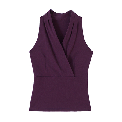 性感美背吊带背心女外穿无袖上衣