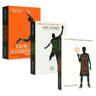 Kwame Alexander The Crossover Booked Rebound 夸梅·亚历山大 纽伯瑞文学奖 足球 篮球运动 青春成长 英文诗歌小说 英文原版