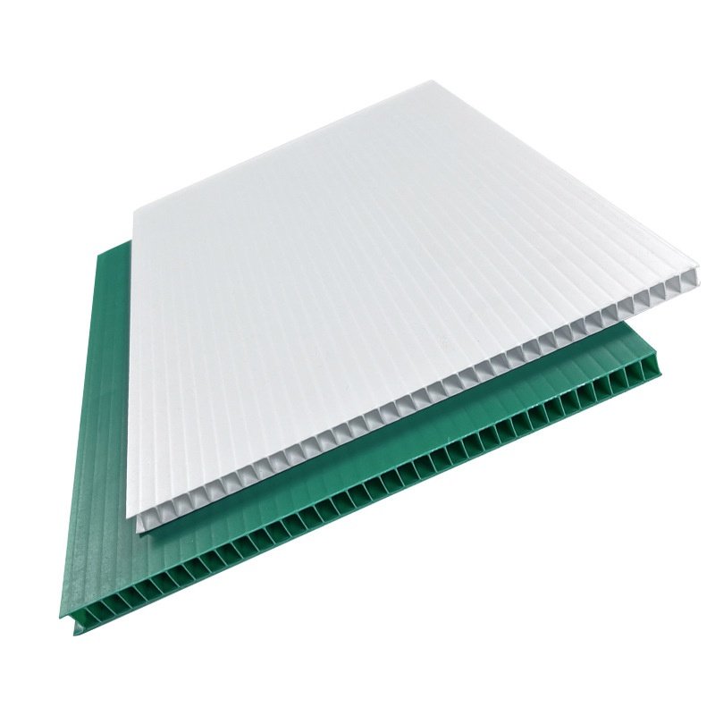 有容防静电塑料板定制中空板塑料板板PP万通广告板板瓦楞彩色板材