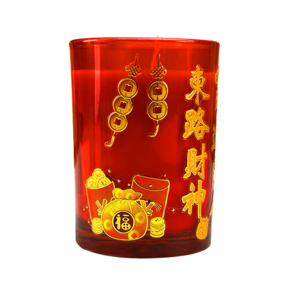 五路财神1天天然植物酥油灯