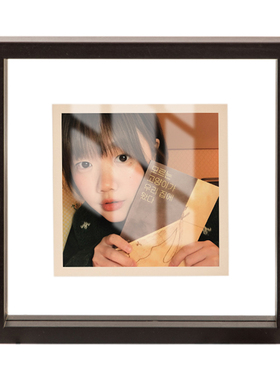 双面透明相框摆台6寸8书法字画摆件真玻璃拍立得展示架照片小画框