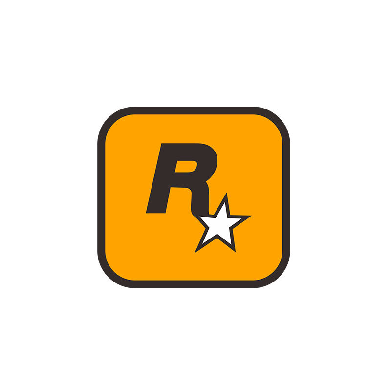 JDM改装车贴GTA5飞车R星标志装饰贴纸汽车划痕电动车反光个性创意