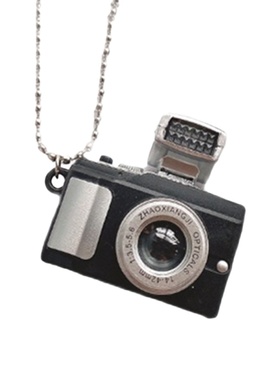 可发声闪光搞怪风网红吊坠项链